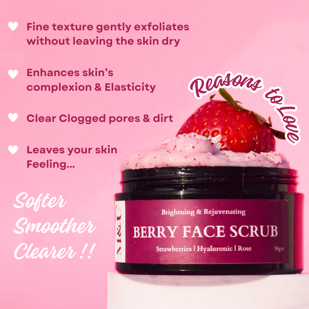 Sugar Rush Berry Foaming Face Scrub