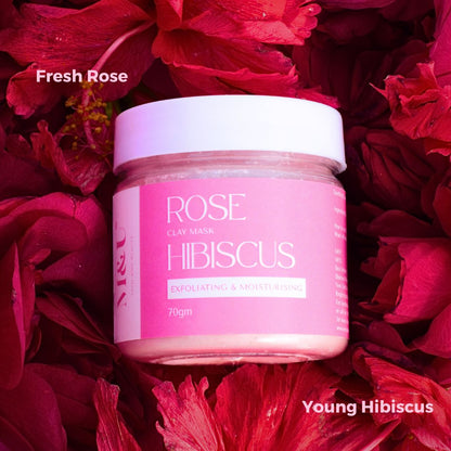 M&U Rose clay mask for dry skin