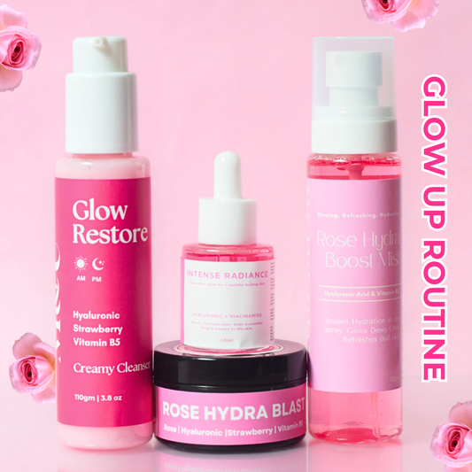 Rose Hydration Glow kit Pack of 4