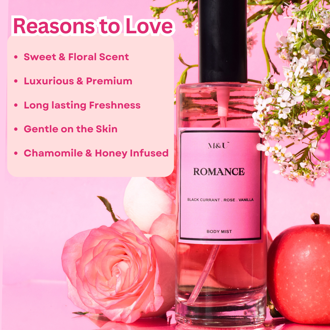 Romance Sweet Blackcurrant Rose Body Mist