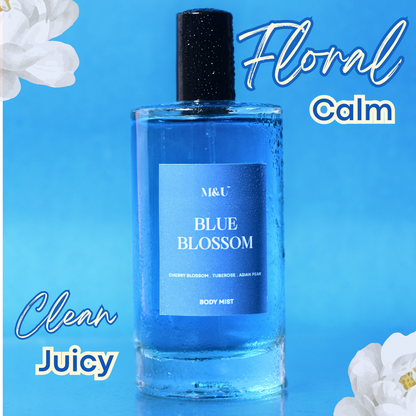 Love Garden Blue Blossom Body Mist (Pack of 2)