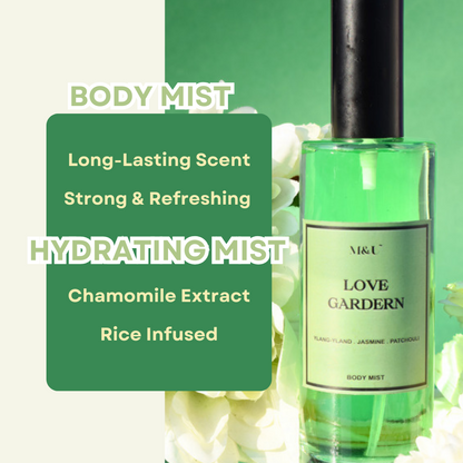 Love Garden Floral Jasmine Body Mist