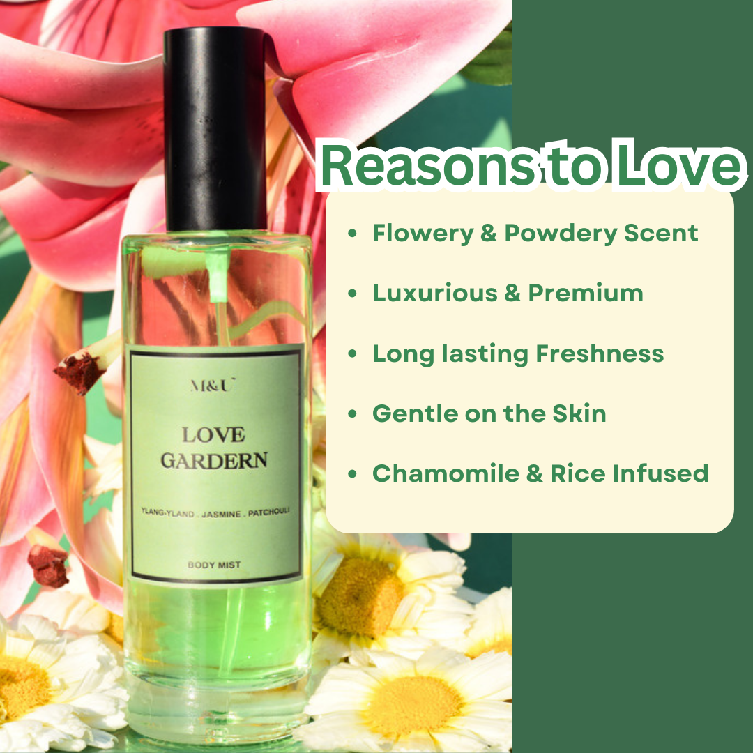 Love Garden Floral Jasmine Body Mist