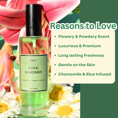 Love Garden Floral Jasmine Body Mist