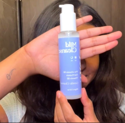 Mild Cleanse Creamy Gentle Face wash with Oat Protine