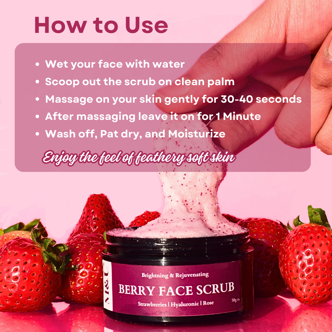 Sugar Rush Berry Foaming Face Scrub